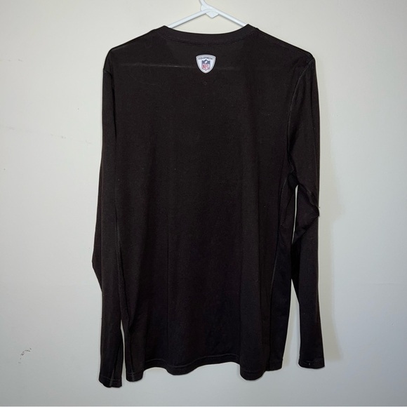 Nike Men's Cleveland Browns Dri-Fit Long Sleeve Equipment Training Shirt Medium - Picture 5 of 6